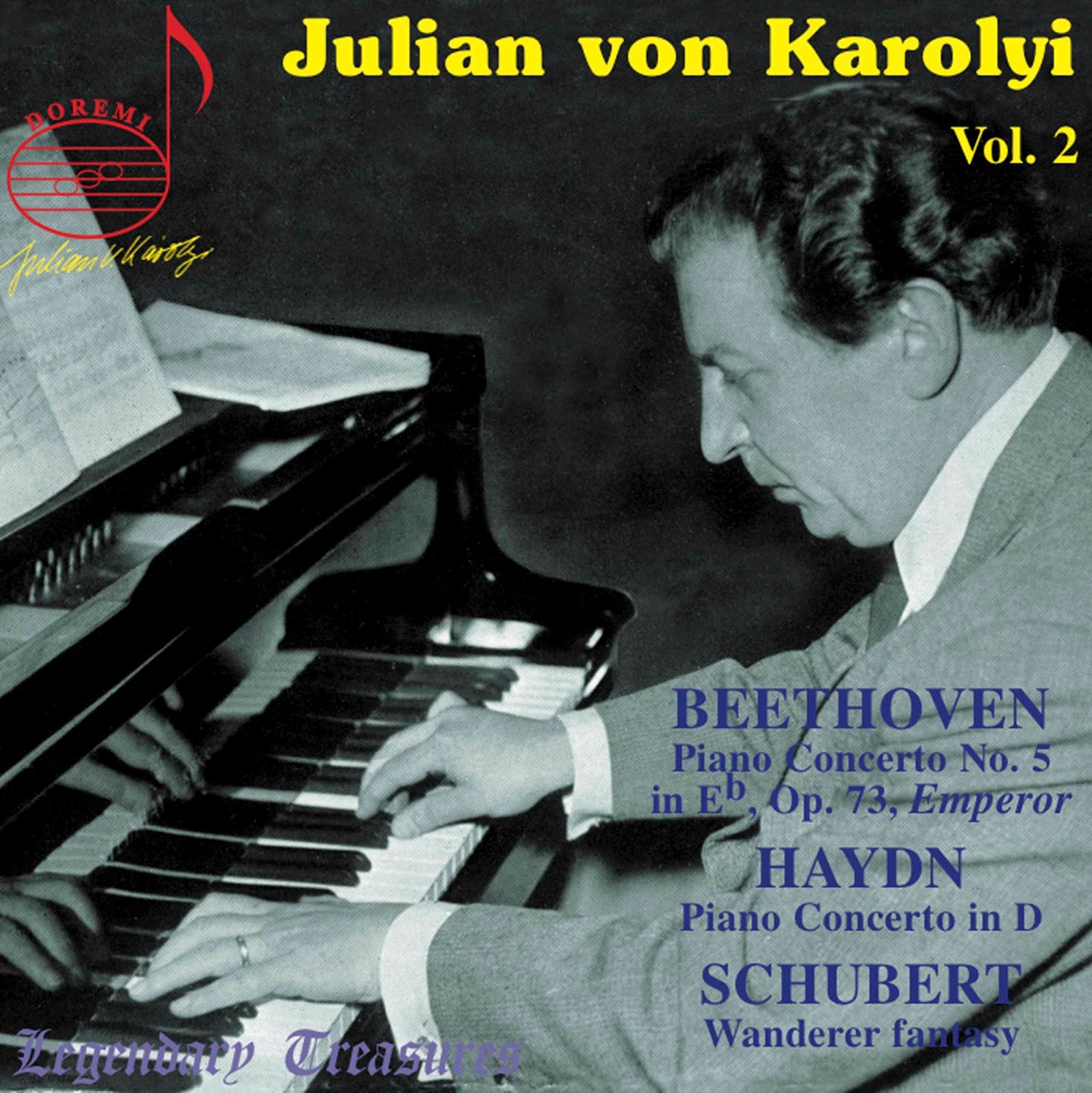 Karolyi, Vol. 2: Beethoven, Haydn & Schubert by Julian von Karolyi album cover