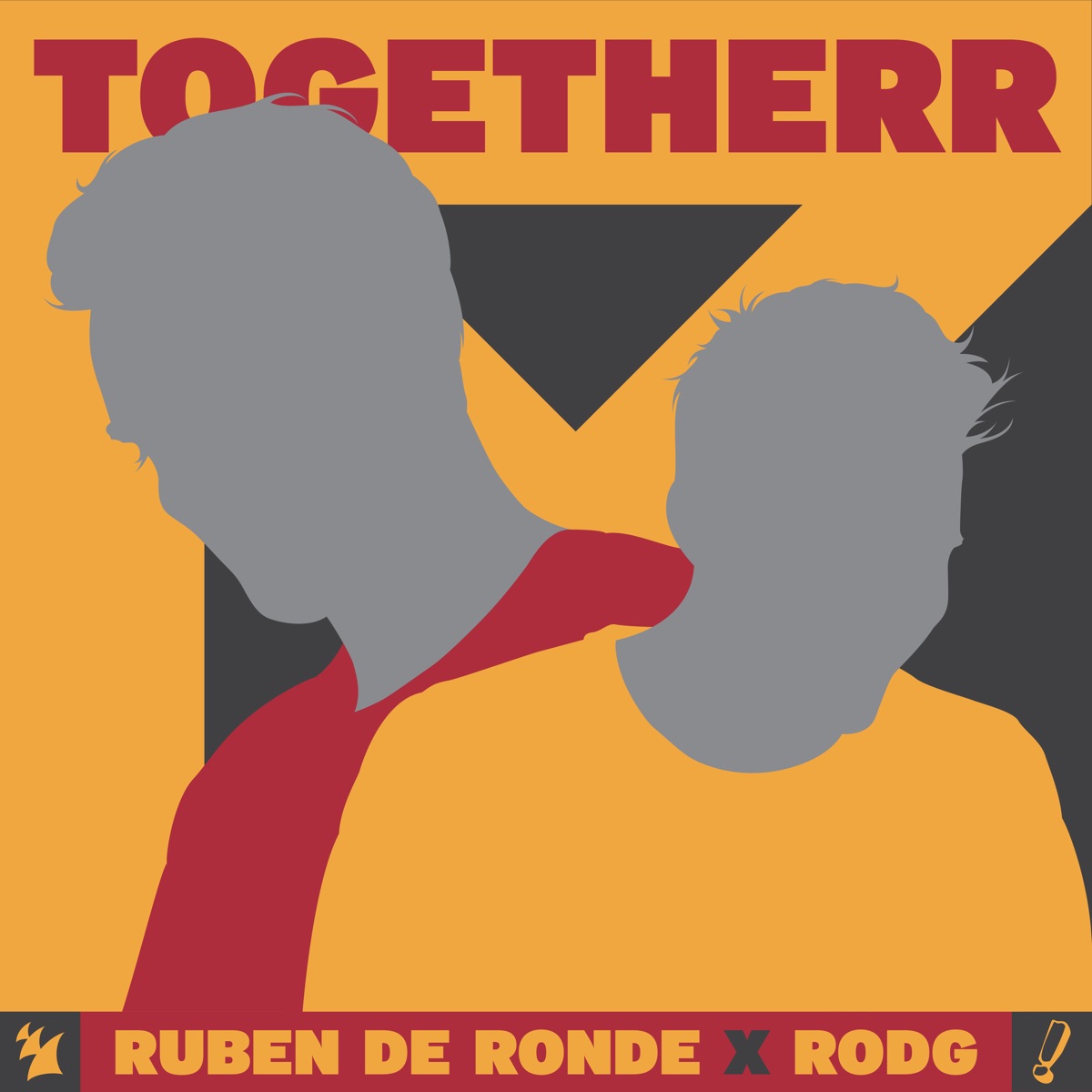 Togetherr by Ruben de Ronde & Rodg album cover