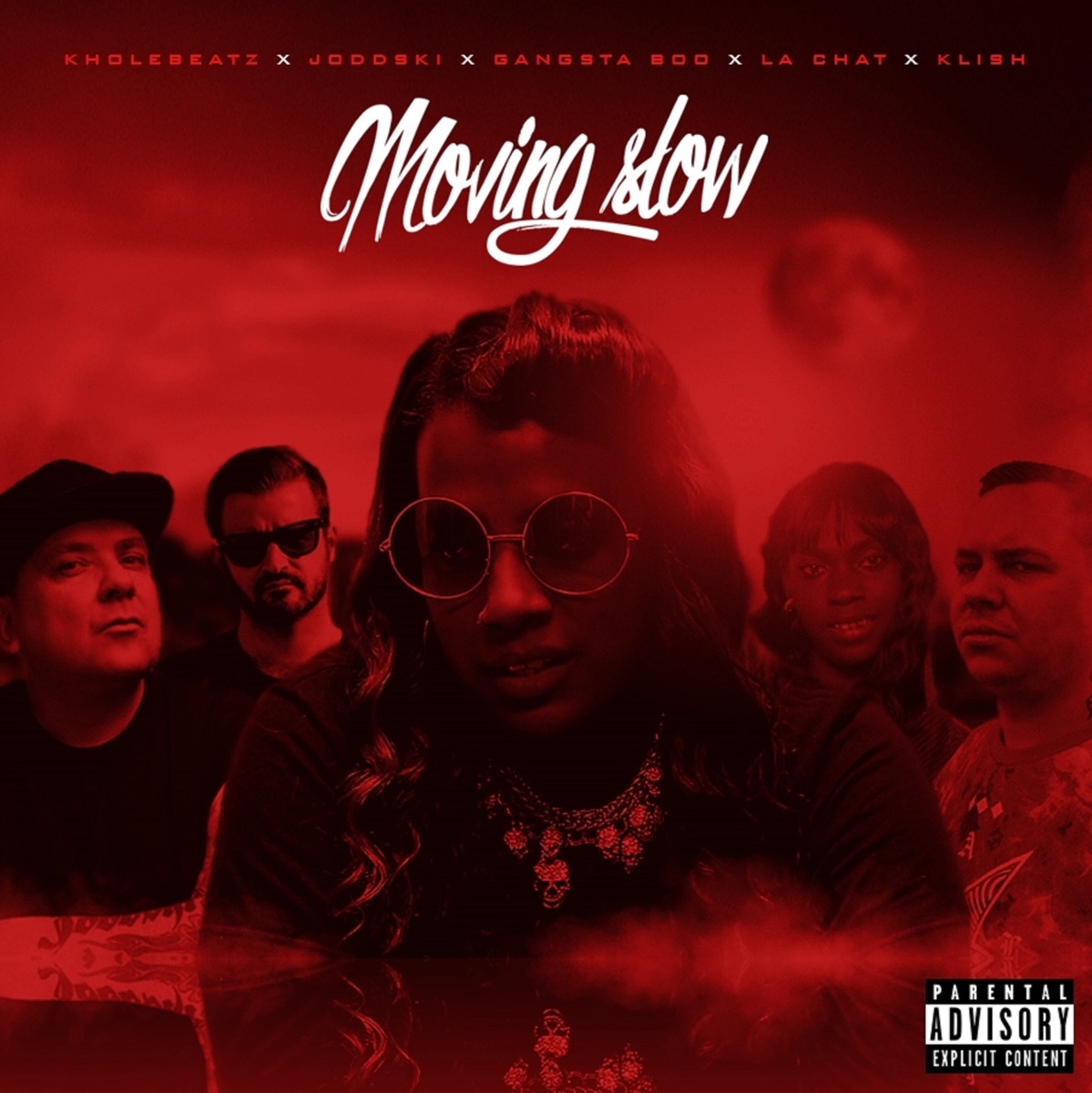 Moving Slow (feat. Klish, Kholebeatz & Three 6 Mafia) - Single by Joddski, Gangsta Boo & La Chat album cover