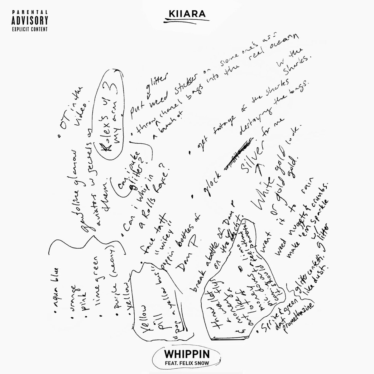 Whippin (feat. Felix Snow) - Single by Kiiara album cover