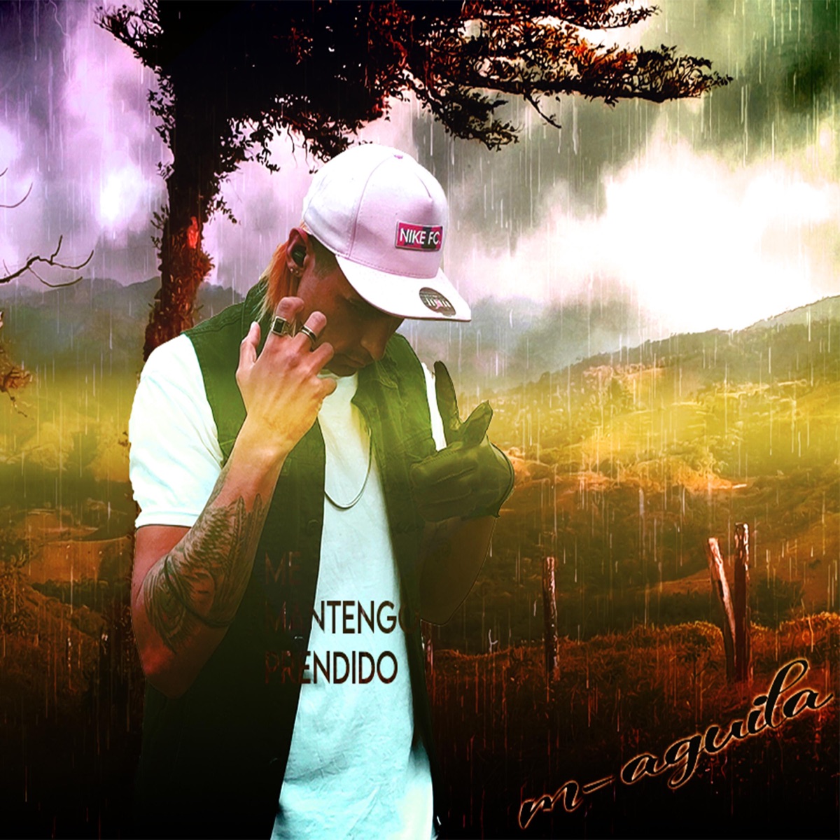 Me Mantengo Prendido - Single by M-Aguila album cover