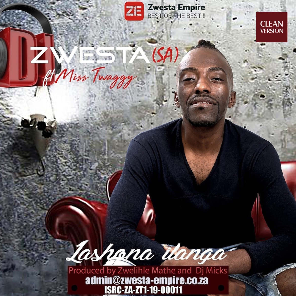 Lashona Ilanga (feat. Miss Twaggy) - Single by Dj Zwesta SA album cover