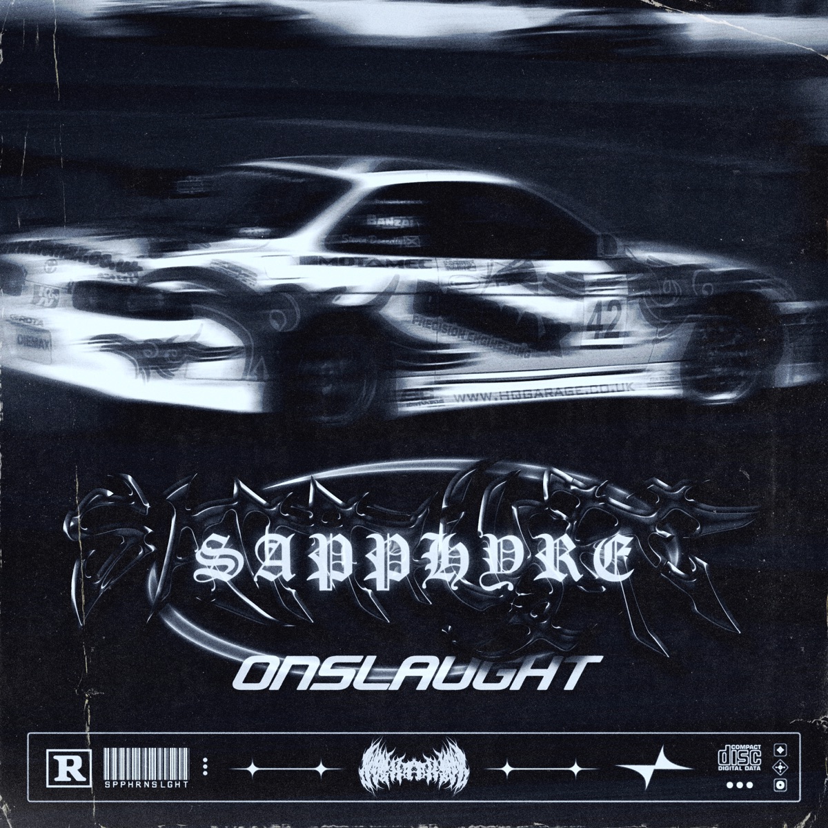 Onslaught - Single by sapphyre album cover