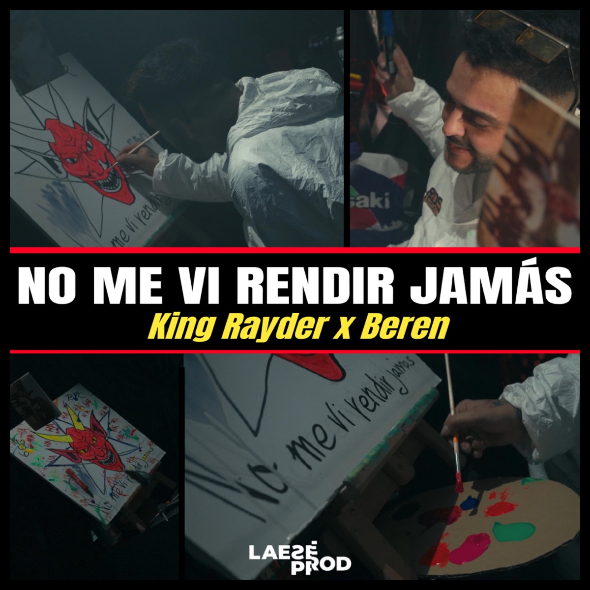 No me ví rendir jamás / Why So Serious? (feat. Beren) - Single by King Rayder album cover