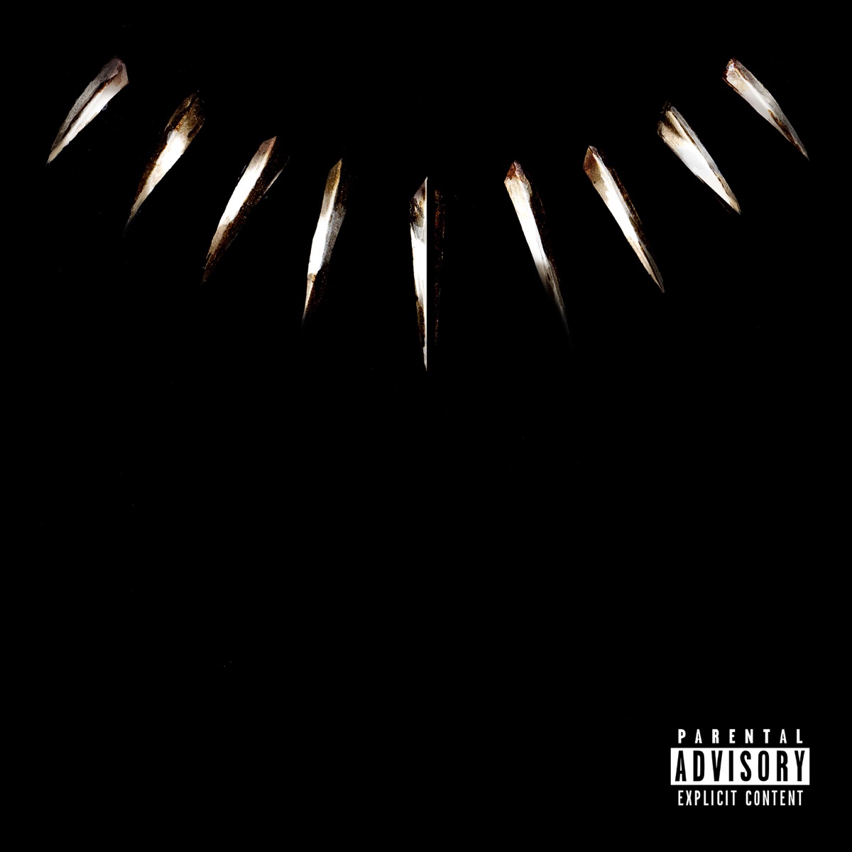 Black Panther: The Album by Kendrick Lamar album cover