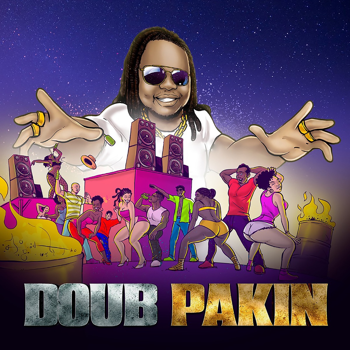 Doub Pakin - EP by Tony Mix album cover