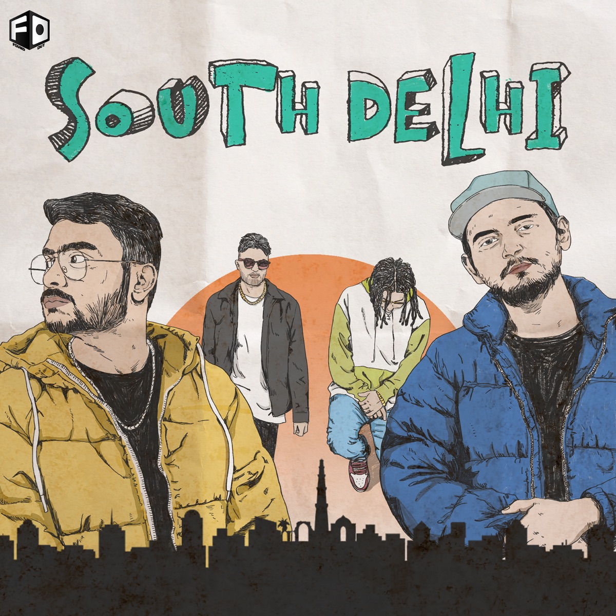 South Delhi (feat. Sidak) - Single by Full Power, Darcy & DRV album cover