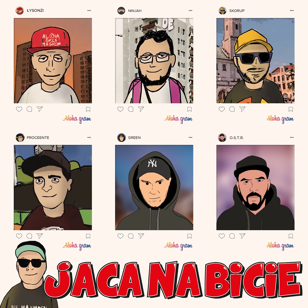 Inspiracje Deluxe (feat. Ninjah, Proceente, O.S.T.R., Green) - Single by Łysonżi, Skorup & JacaBeats album cover