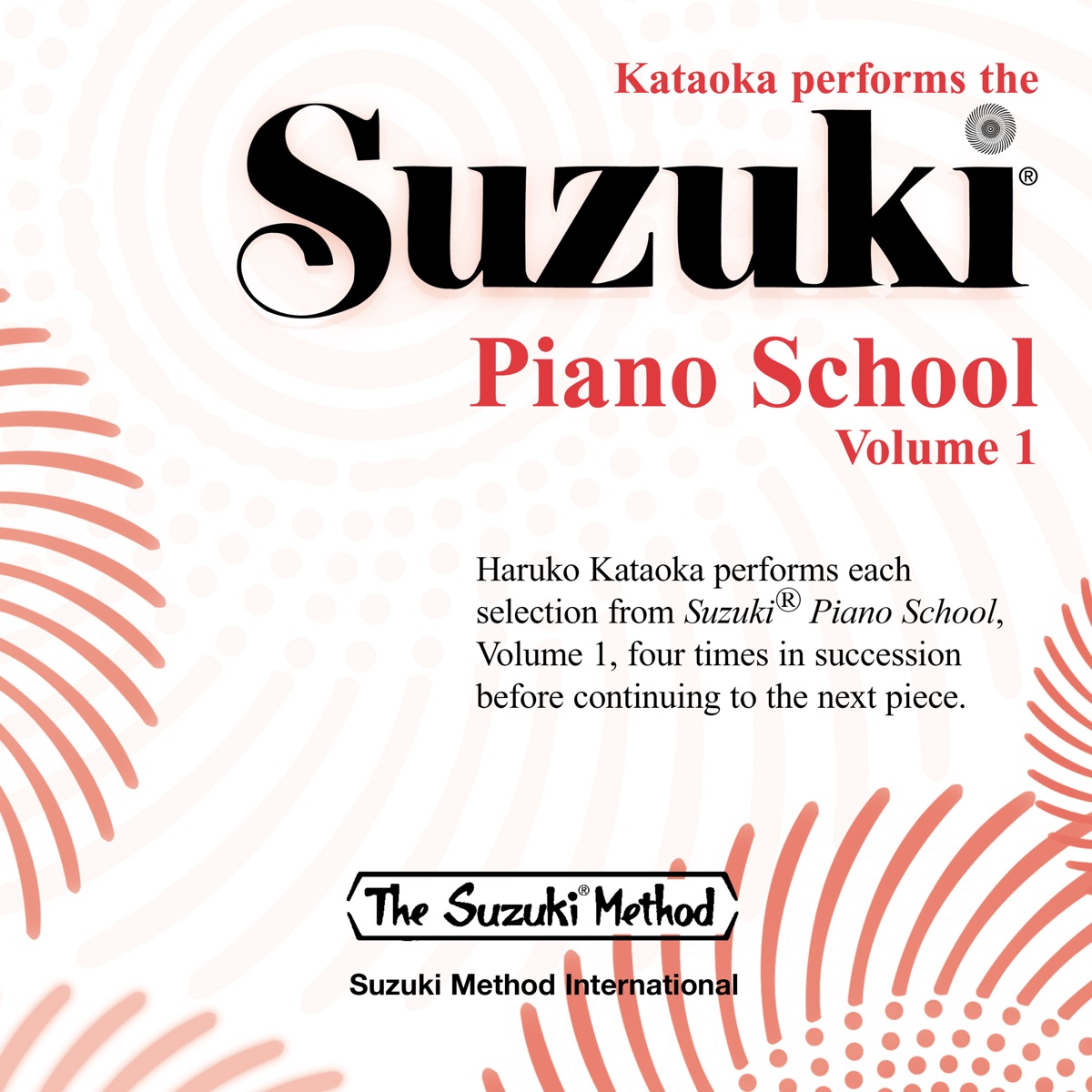 Suzuki Piano School, Vol. 1 by Haruko Kataoka album cover