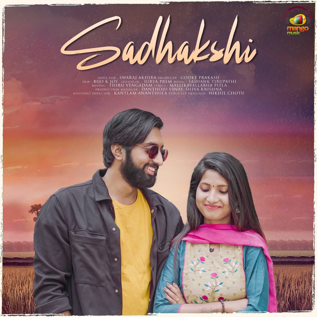 Sadhakshi - Single by Sai Charan Bhaskaruni album cover
