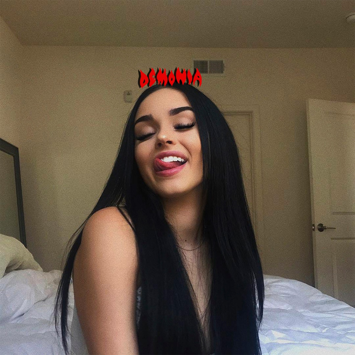 Demonia (feat. Llevians & toyflakitwo) - Single by Airam Calada$ album cover