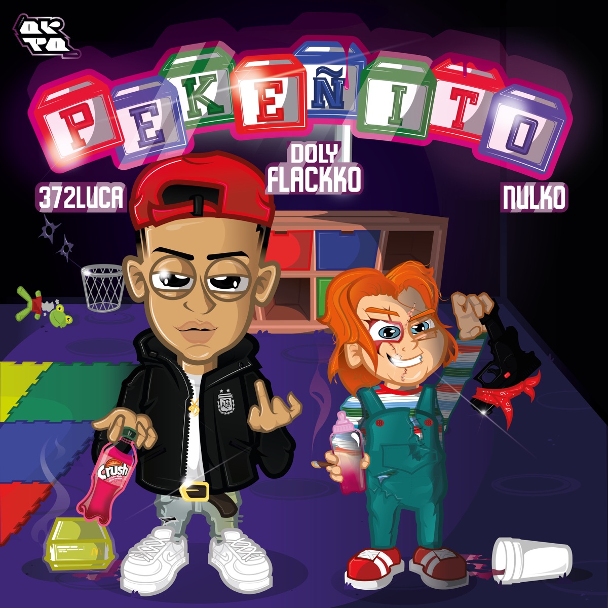 Pekeñito (feat. Nulko & 372Luca) - Single by Doly Flackko album cover