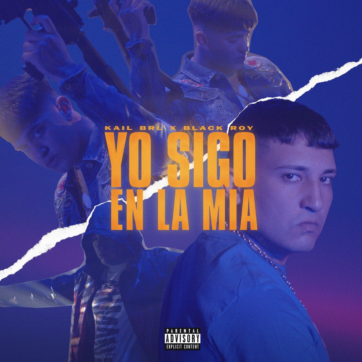 Yo Sigo En La Mia - Single by Kail BRL & Blackroy album cover