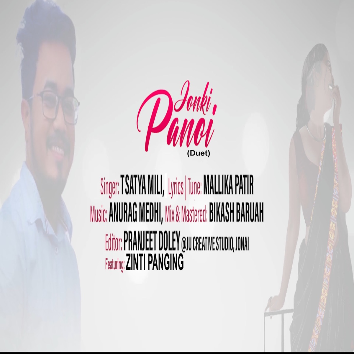 Jonki Panoi (Duet) - Single by T.Satya Mili & Zinti Panging album cover