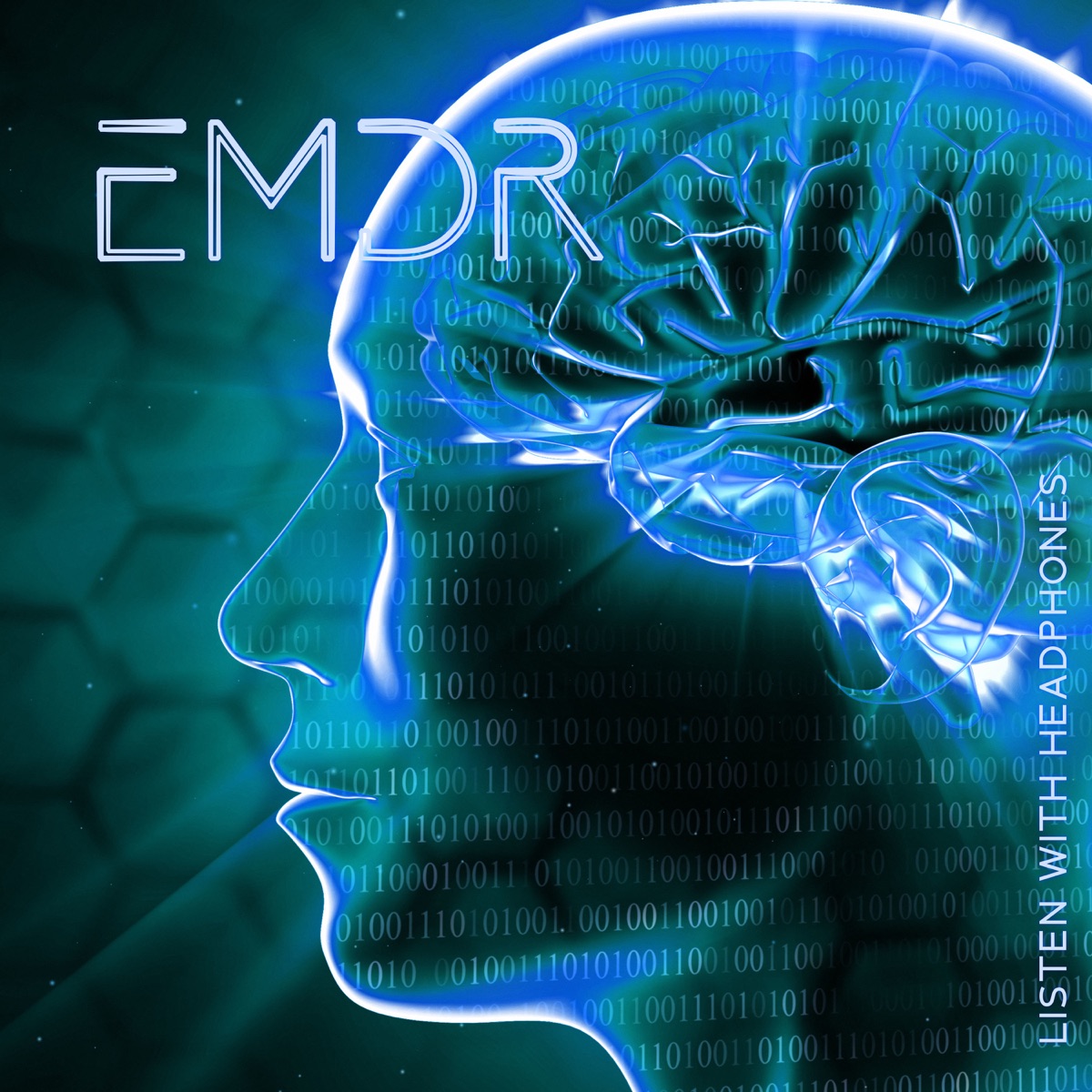 EMDR - Listen with Headphones: Binaural Hz Tones for Stress Relief & Anxiety, Ultra Calm Session Music by Deep Theta Binaural Beats, Hz Frequency Zone & Brain Waves Therapy album cover
