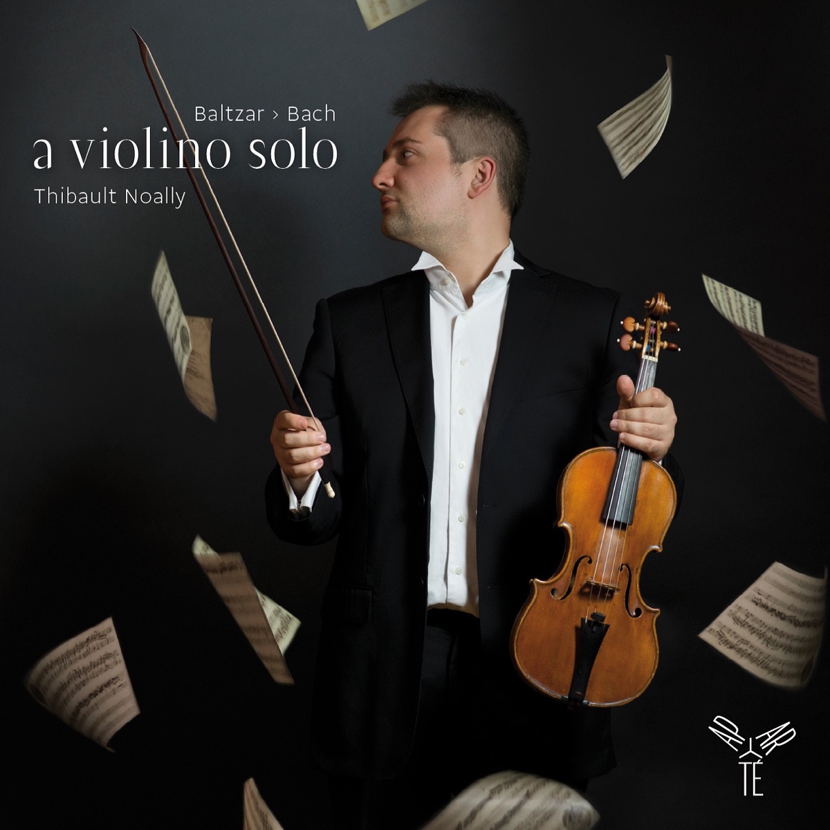 A Violino Solo - Bach, Baltzar, Vilsmayr, Westhoff, Telemann & Biber by Thibault Noally album cover