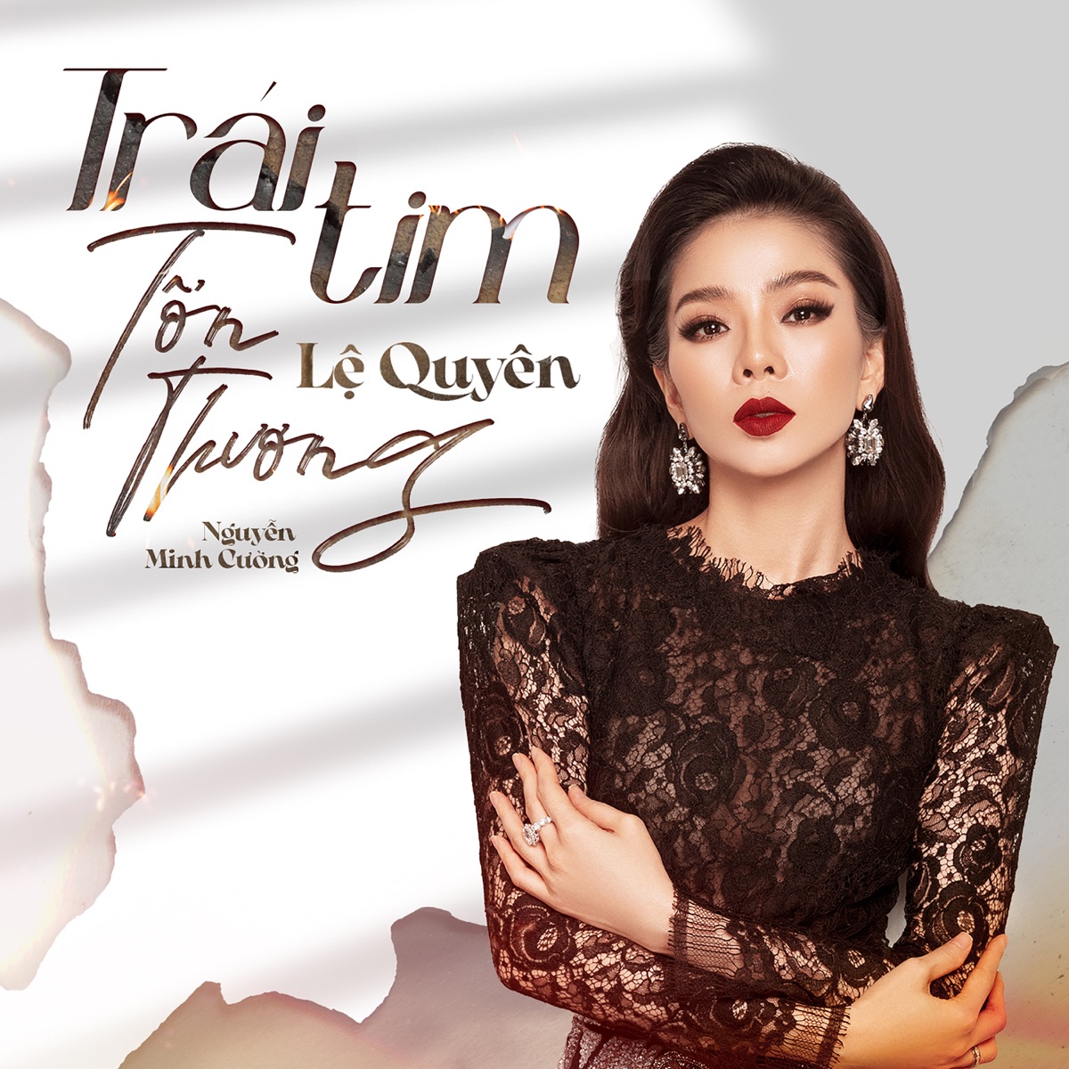 Trái Tim Tổn Thương - Single by Lệ Quyên album cover