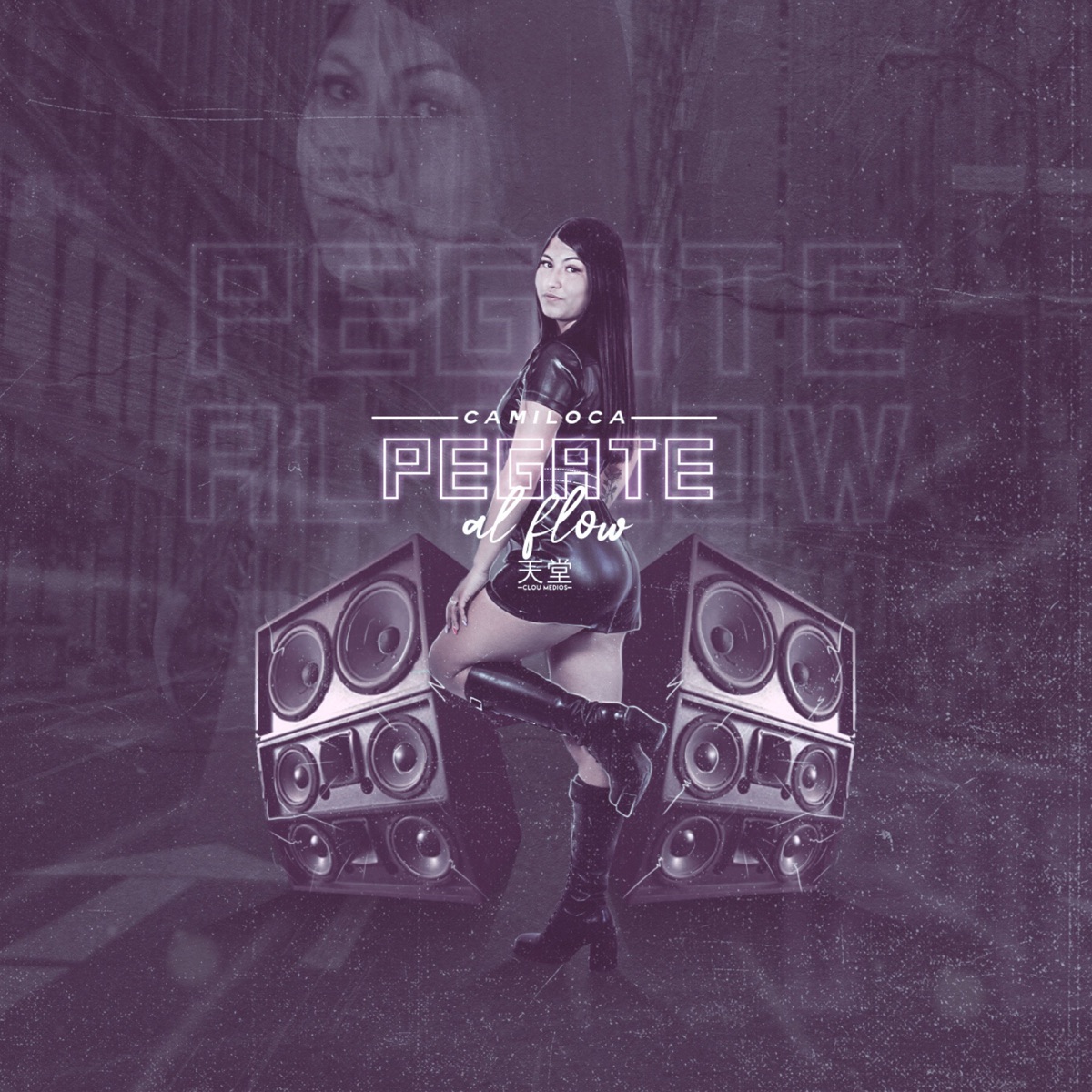 Pégate al Flow - Single by Cami Gana, DreamZtyle & Crisang7 album cover