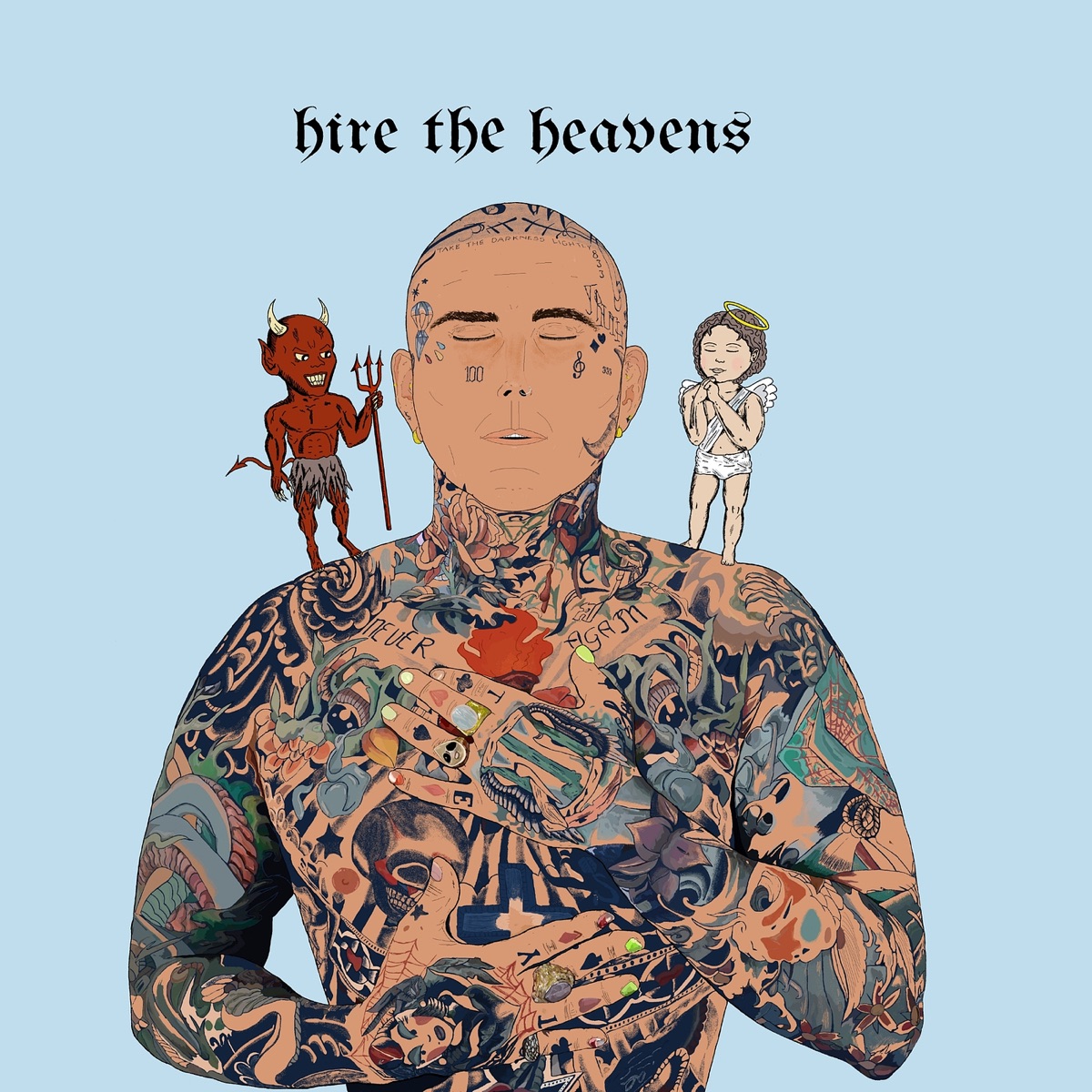 Hire the Heavens by Lukis Mac album cover