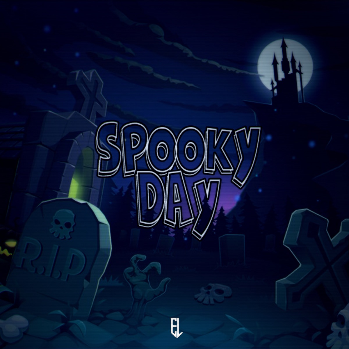 Spooky Day (feat. Raven & ZeroOneBoy) - Single by OneTwo, DionL & Chaos album cover