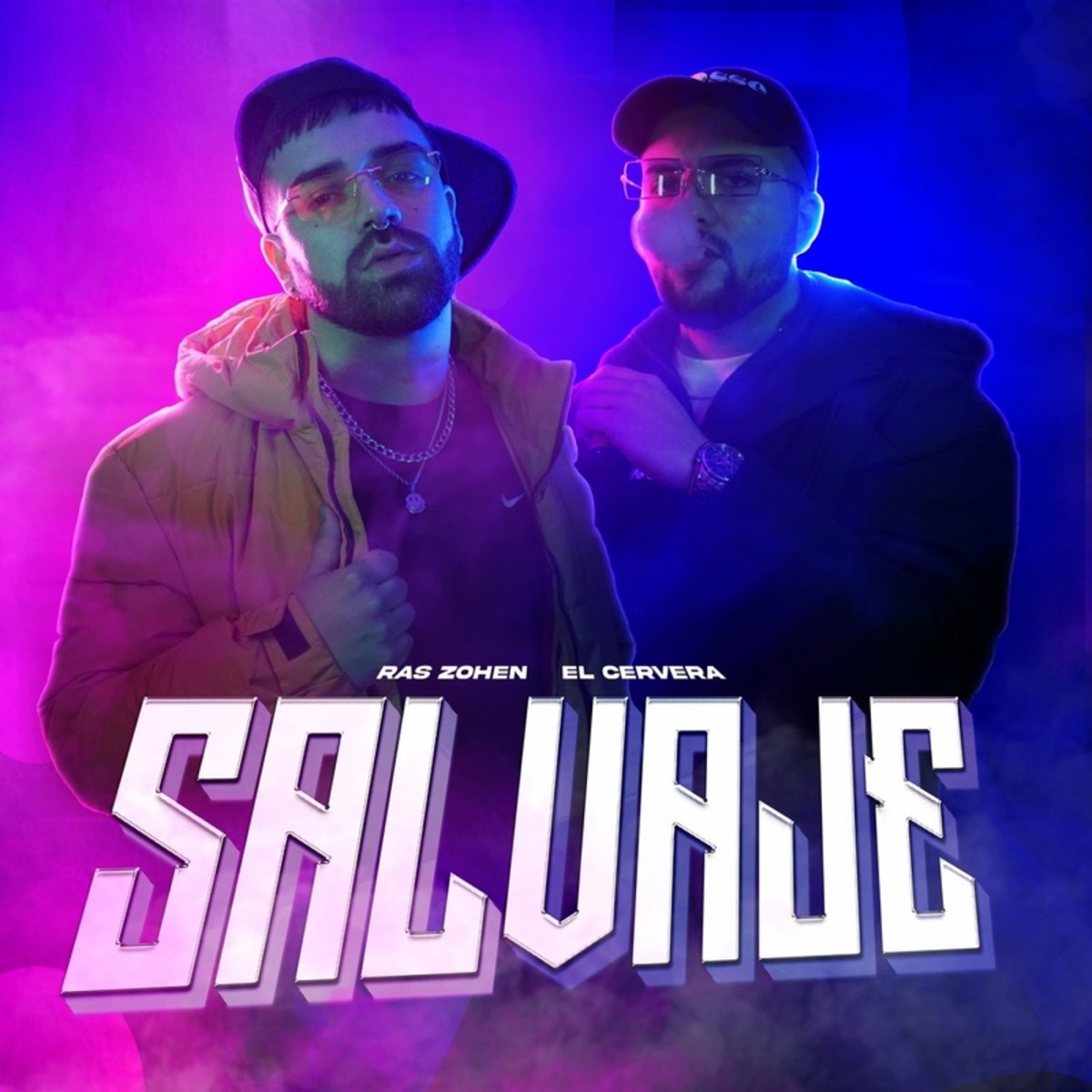 Salvaje - Single by El Cervera, Ras Zohen & Tony Lenz album cover