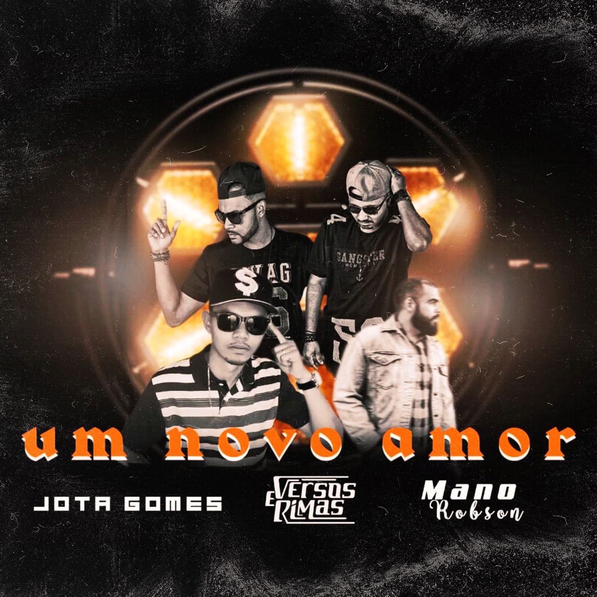 Um Novo Amor (feat. Mano Jota & Versos e Rimas R&M) - Single by Mano Robson album cover
