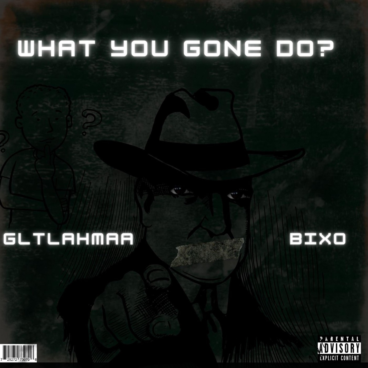 What You Gone Do ? (feat. Bixo) - Single by Gltlahmaa album cover