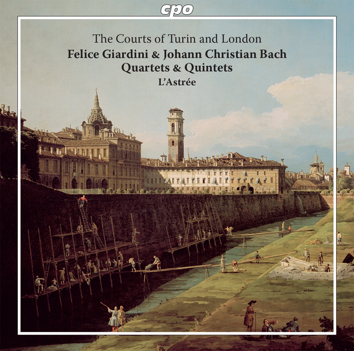 Giardini & J.C. Bach: Quartets & Quintets by L'Astrée album cover