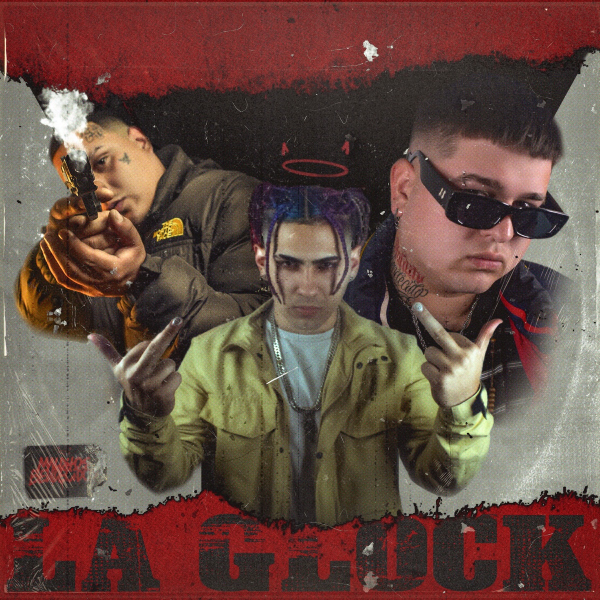 La Glock (feat. Taiu) - Single by mhtresuno, Chicho 24k & El nicky is back album cover