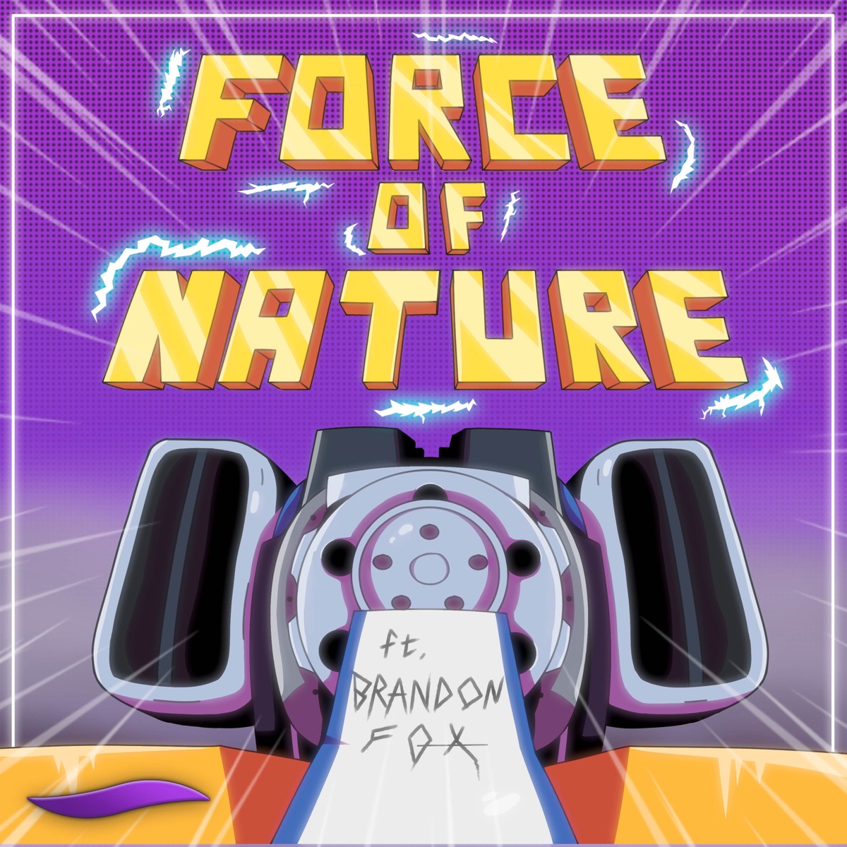 Force of Nature (feat. Brandon Fox) - Single by HeroNoodle album cover