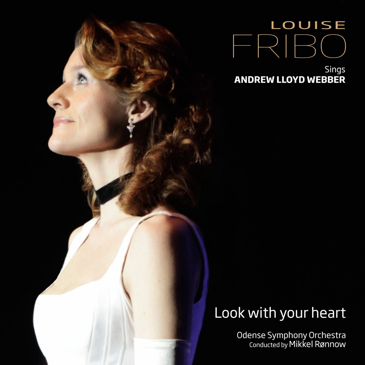 Look with Your Heart by Louise Fribo, Mikkel Rønnow & Odense Symphony Orchestra album cover