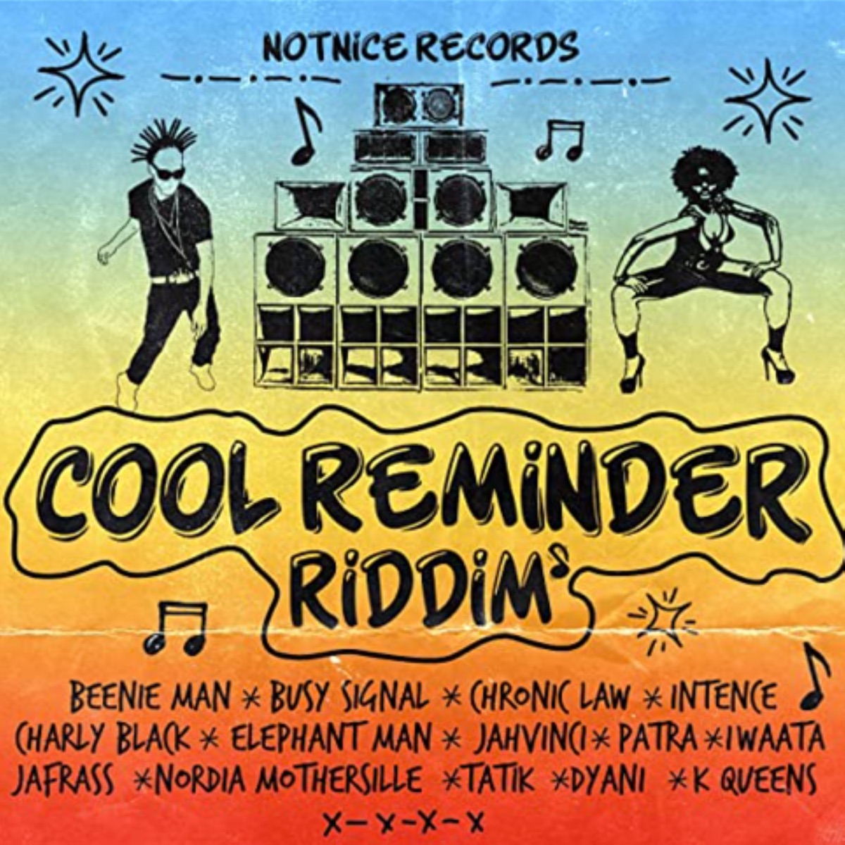 Cool Reminder Riddim by Notnice album cover