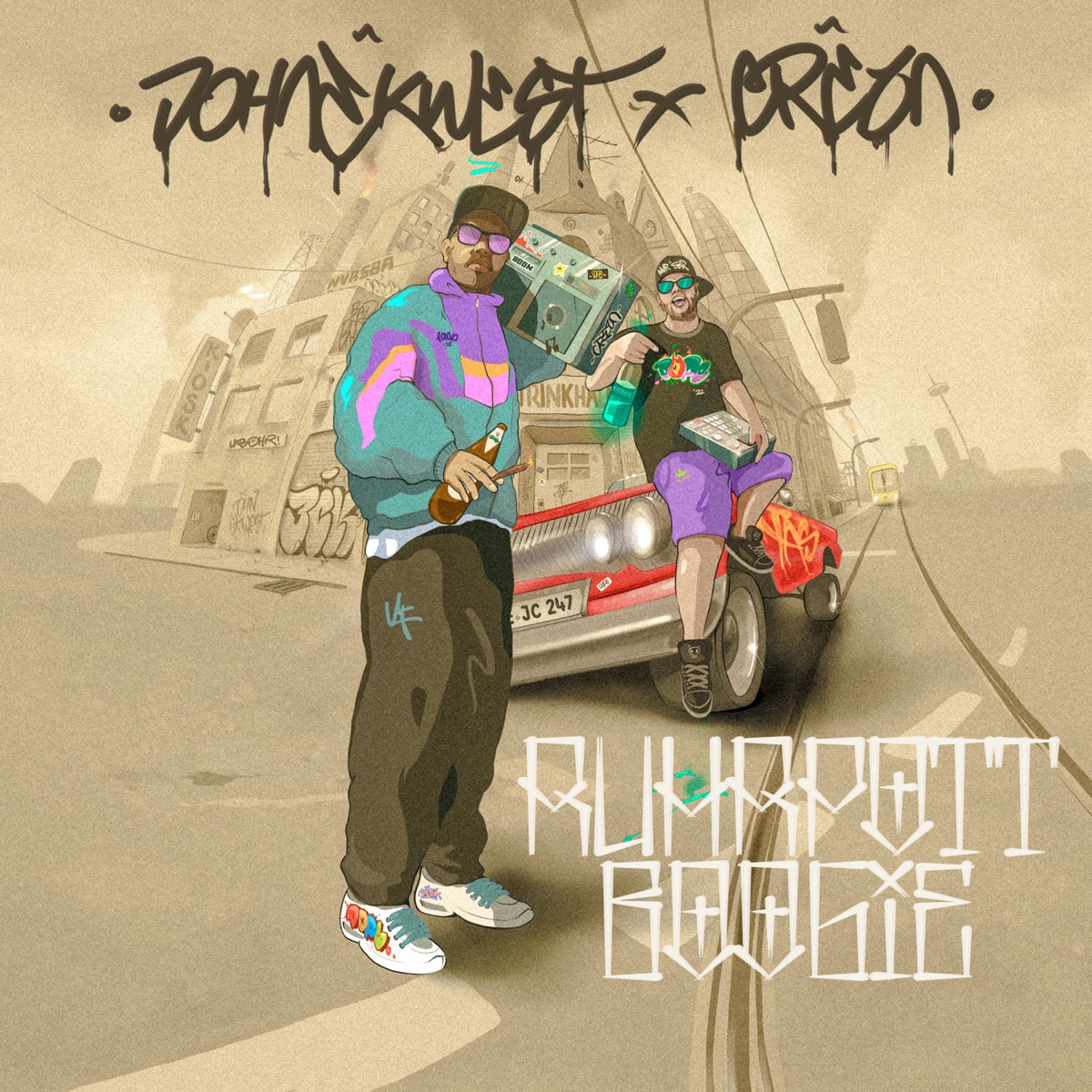 Ruhrpott Boogie EP by Crezn & johnEkwest album cover