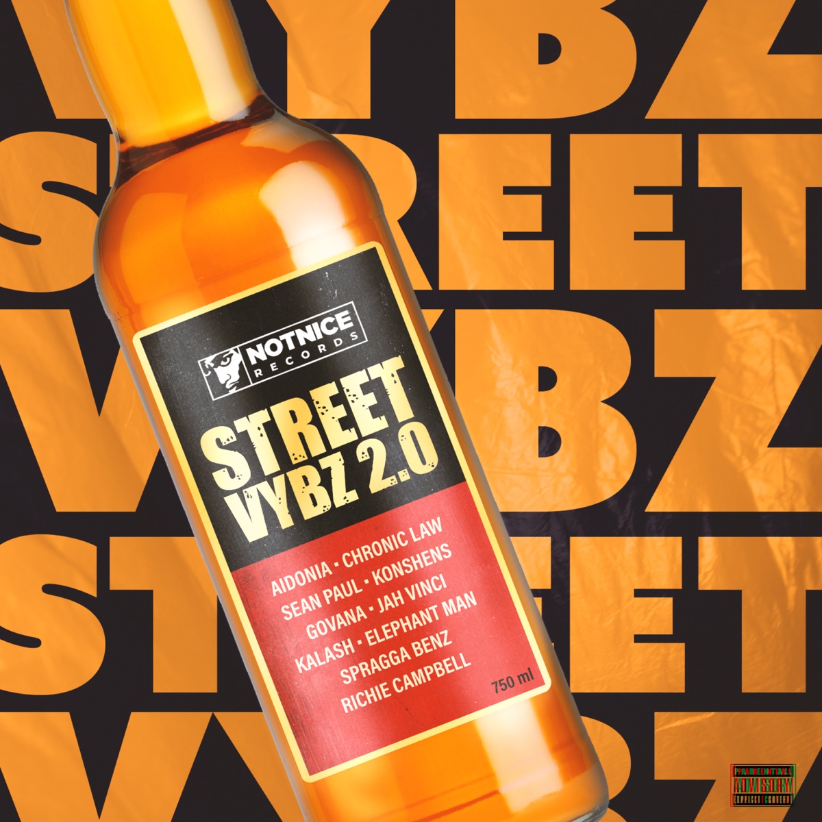 Street Vybz 2.0 (750ML) by Notnice album cover