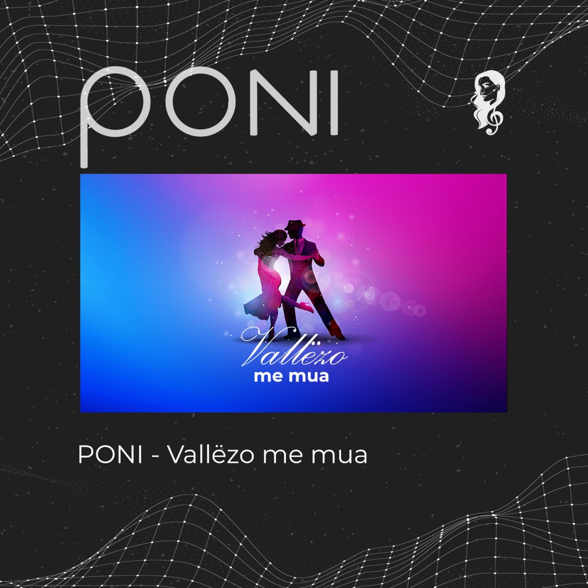 Vallëzo me mua - Single by Poni album cover