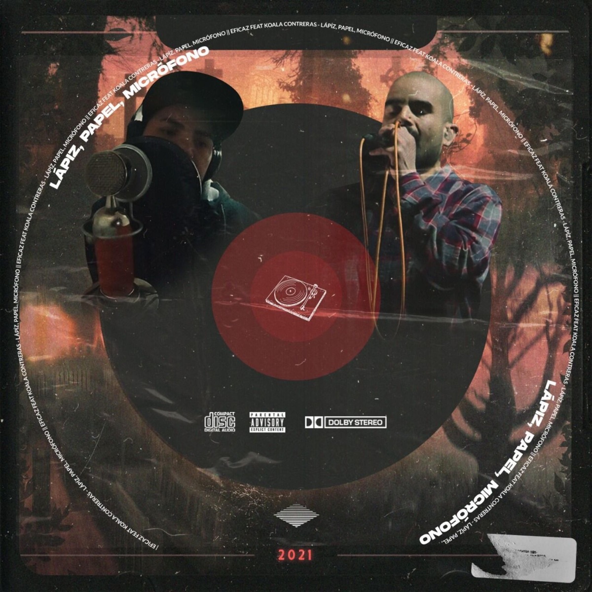 Lápiz / Papel / Micrófono (feat. Koala Contreras) - Single by Eficaz_1 album cover