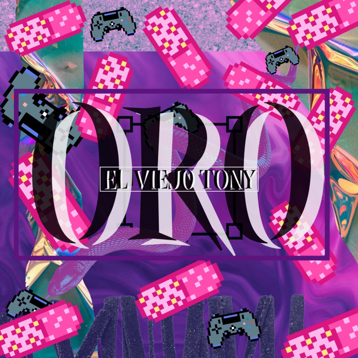 Oro - Single by El Viejo Tony album cover