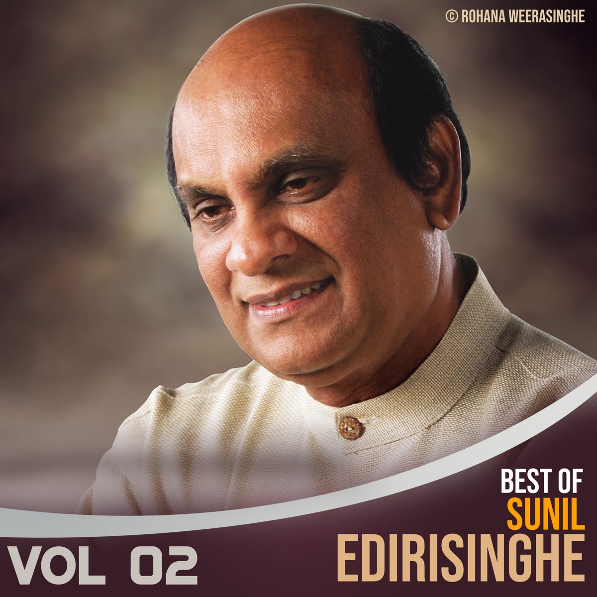 Best Of Sunil Edirisinghe Vol. 02 by Rohana Weerasinghe & Sunil Edirisinghe album cover