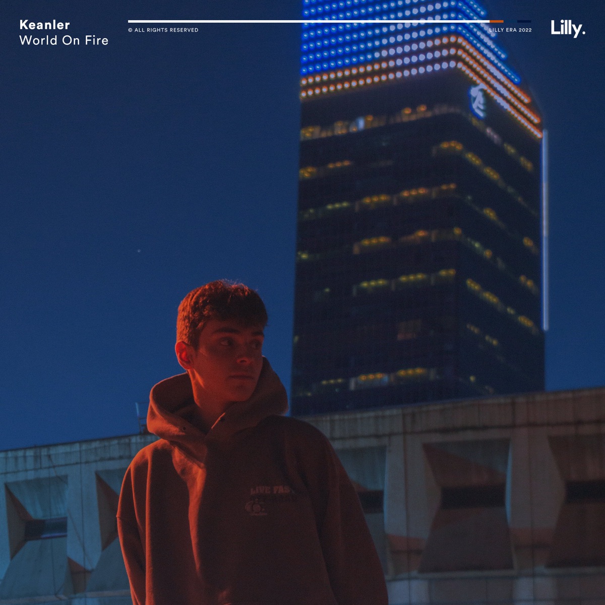 World on Fire - Single by Keanler album cover
