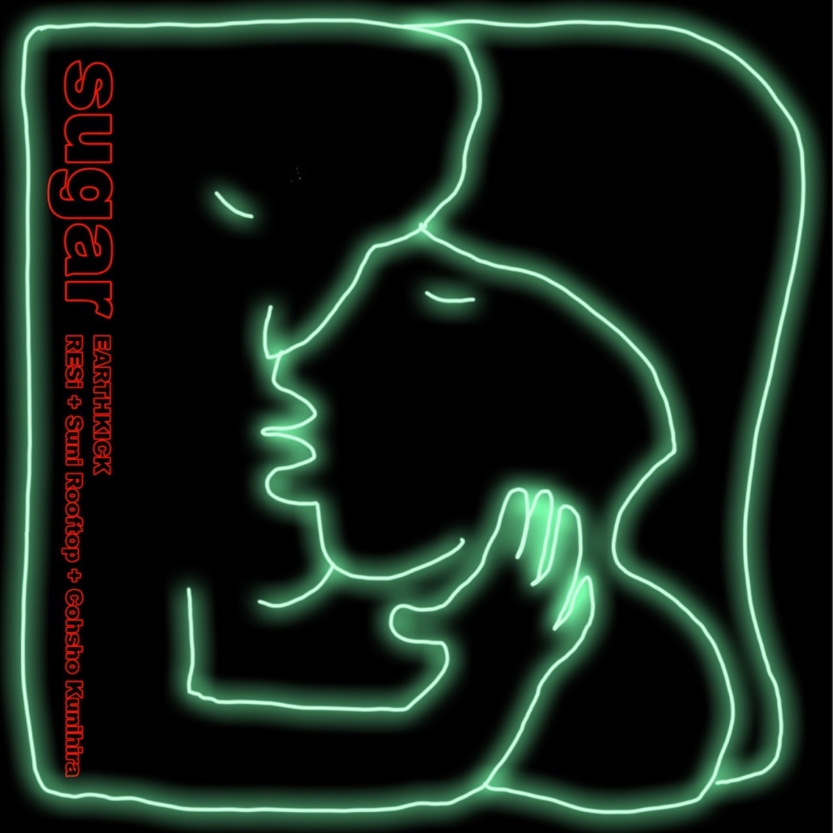 Sugar (feat. RESi, Suni Rooftop, Cohsho Kunihira & Ray wako) - Single by Earthkick album cover