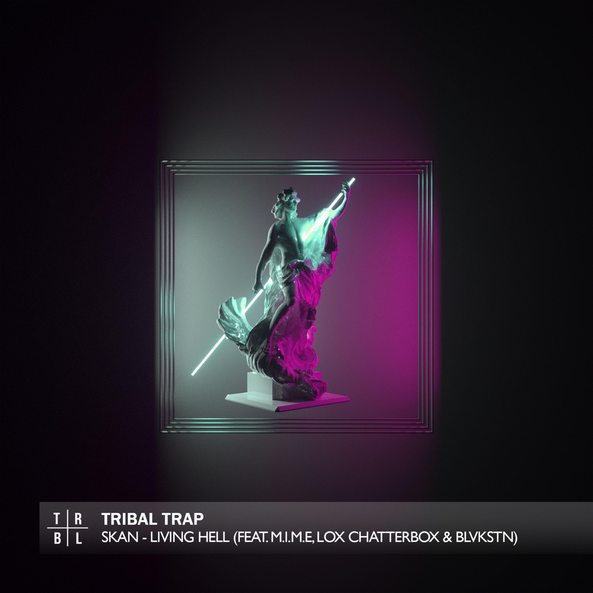 Living Hell (feat. Blvkstn) - Single by Skan, Lox Chatterbox & M.I.M.E album cover