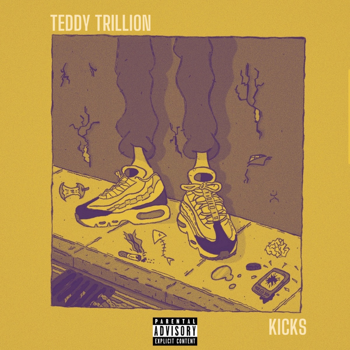Kicks - Single by TEDDY TRILLION album cover
