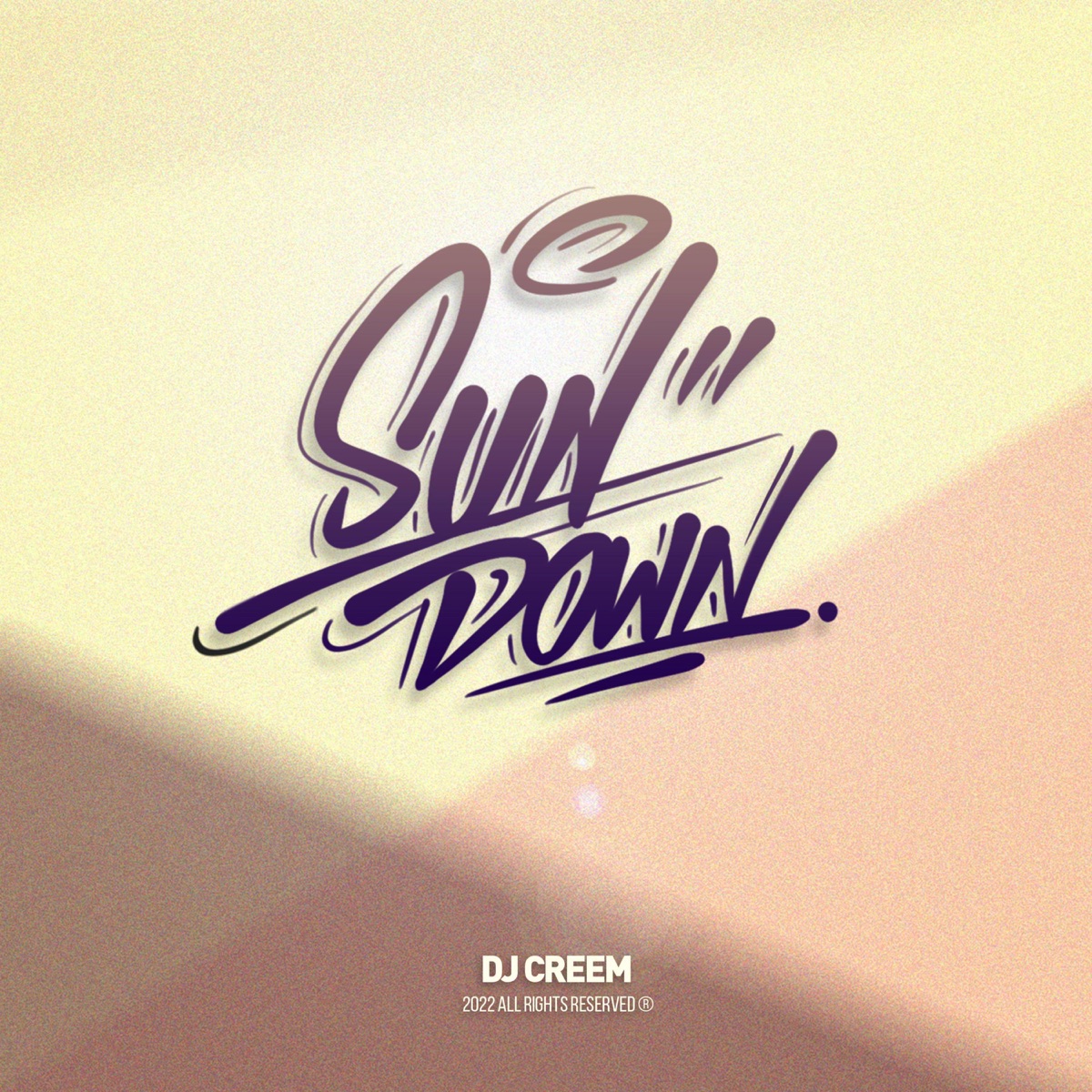 Sun Down by Dj Creem album cover
