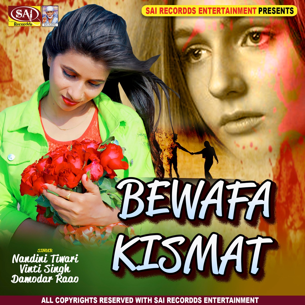 Bewafa Kismat - EP by Damodar Raao, Nandini Tiwari & Vinti Singh album cover