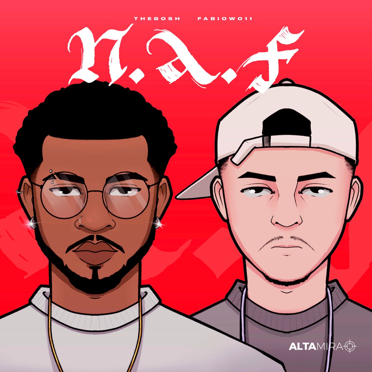 N.A.F - Single by Altamira, Thebosh & Fabiow011 album cover