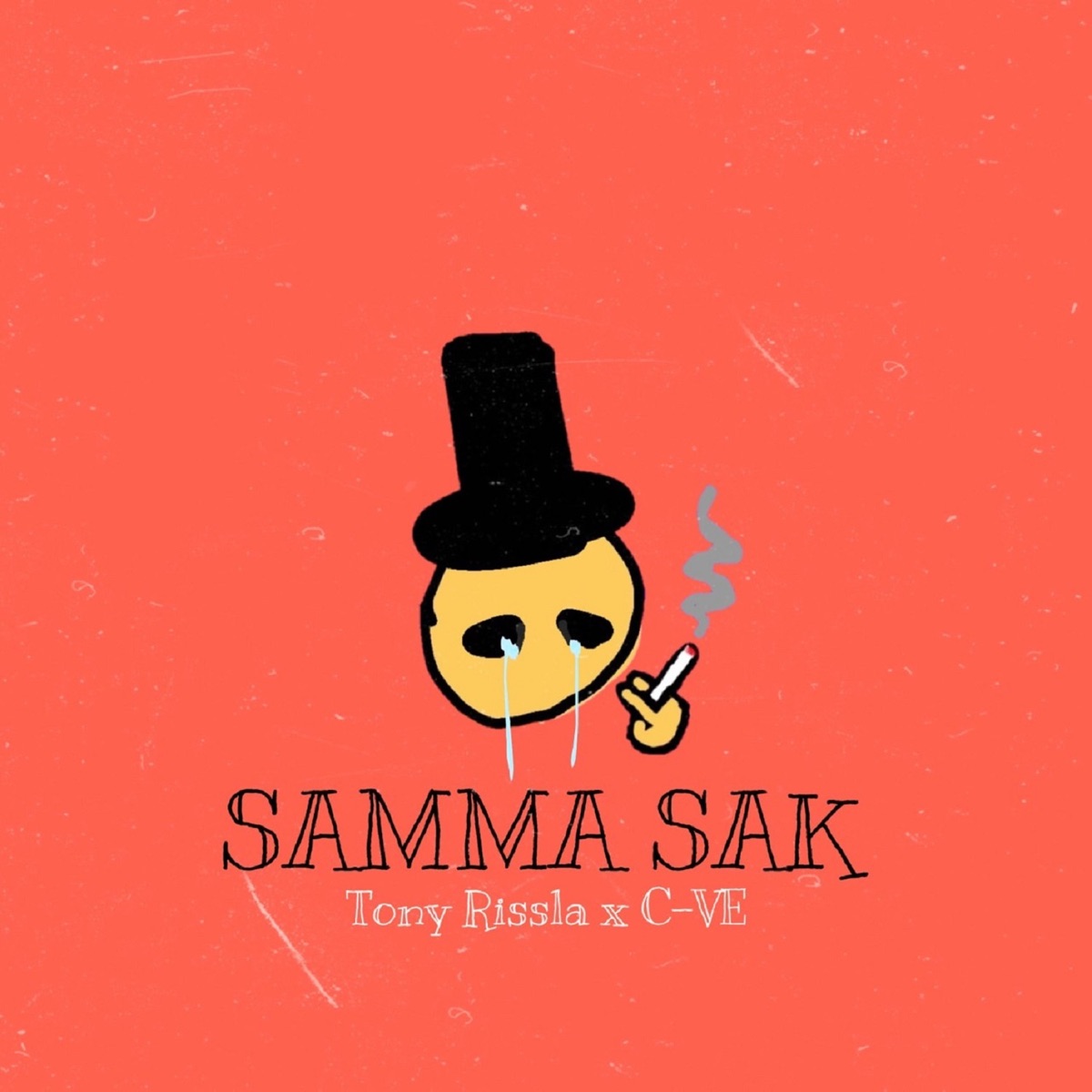 Samma sak - Single by Tony Rissla & C-VE album cover
