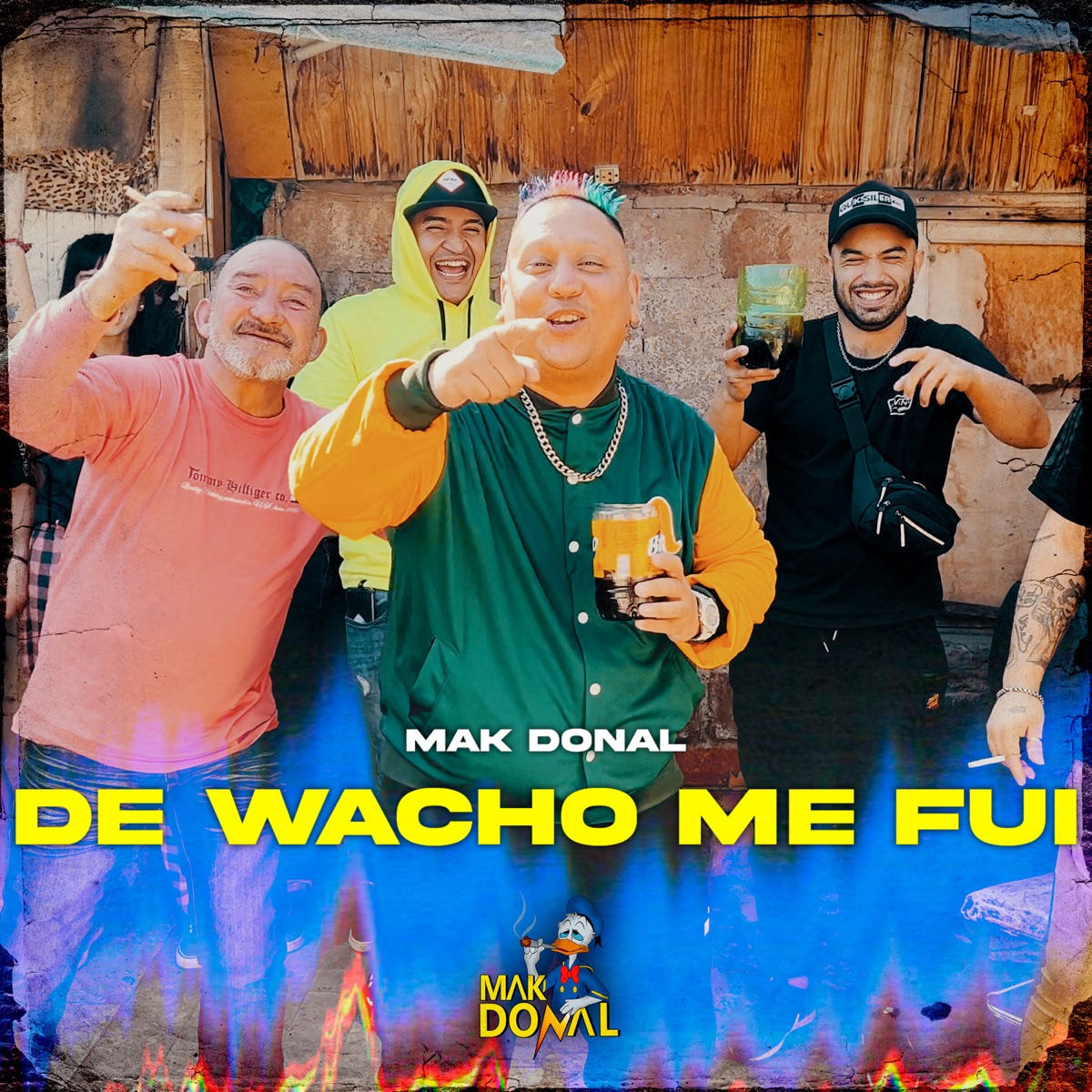 De Wacho Me Fui - Single by Mak Donal album cover
