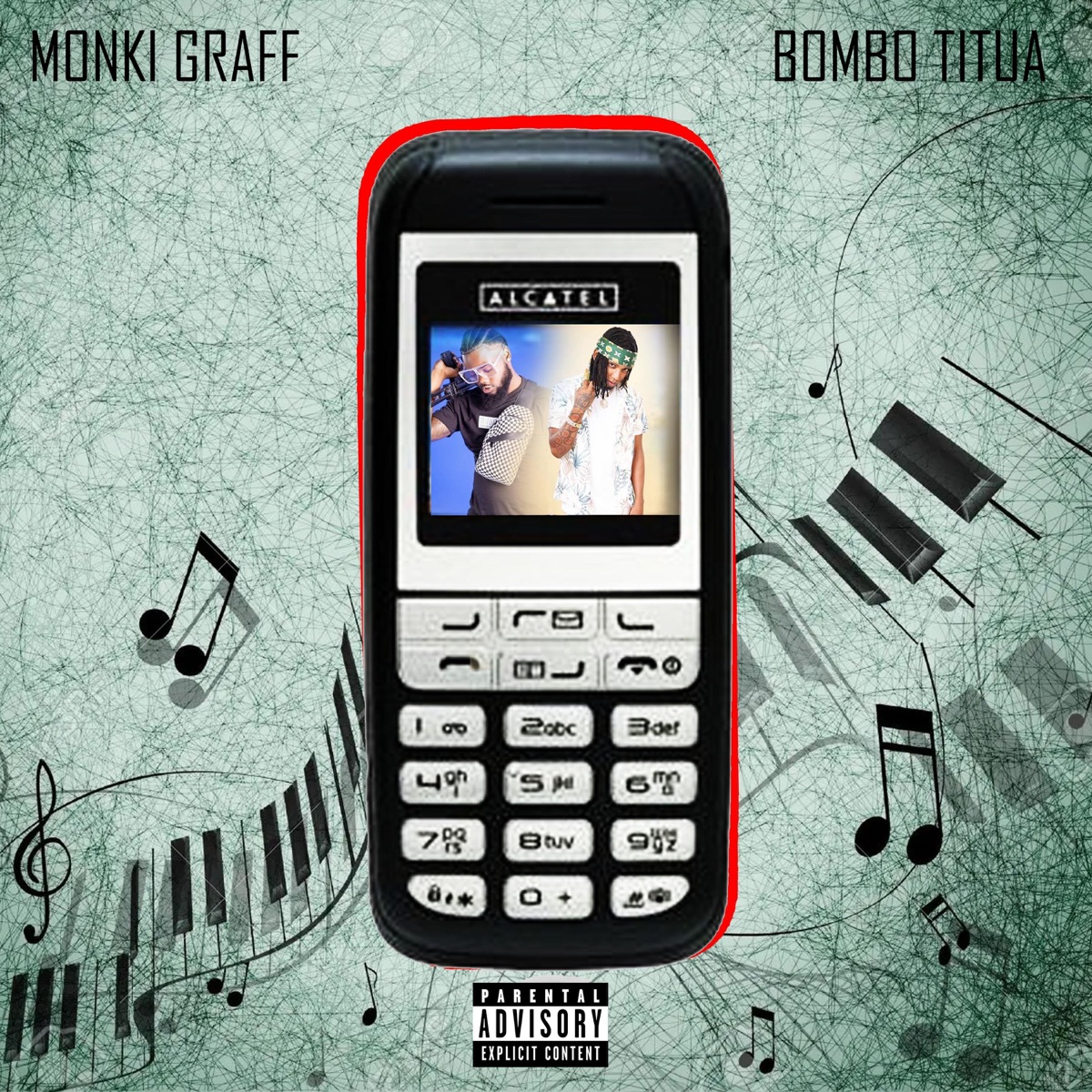 Alcatel - Single by Monki Graff & Bombo Titua album cover