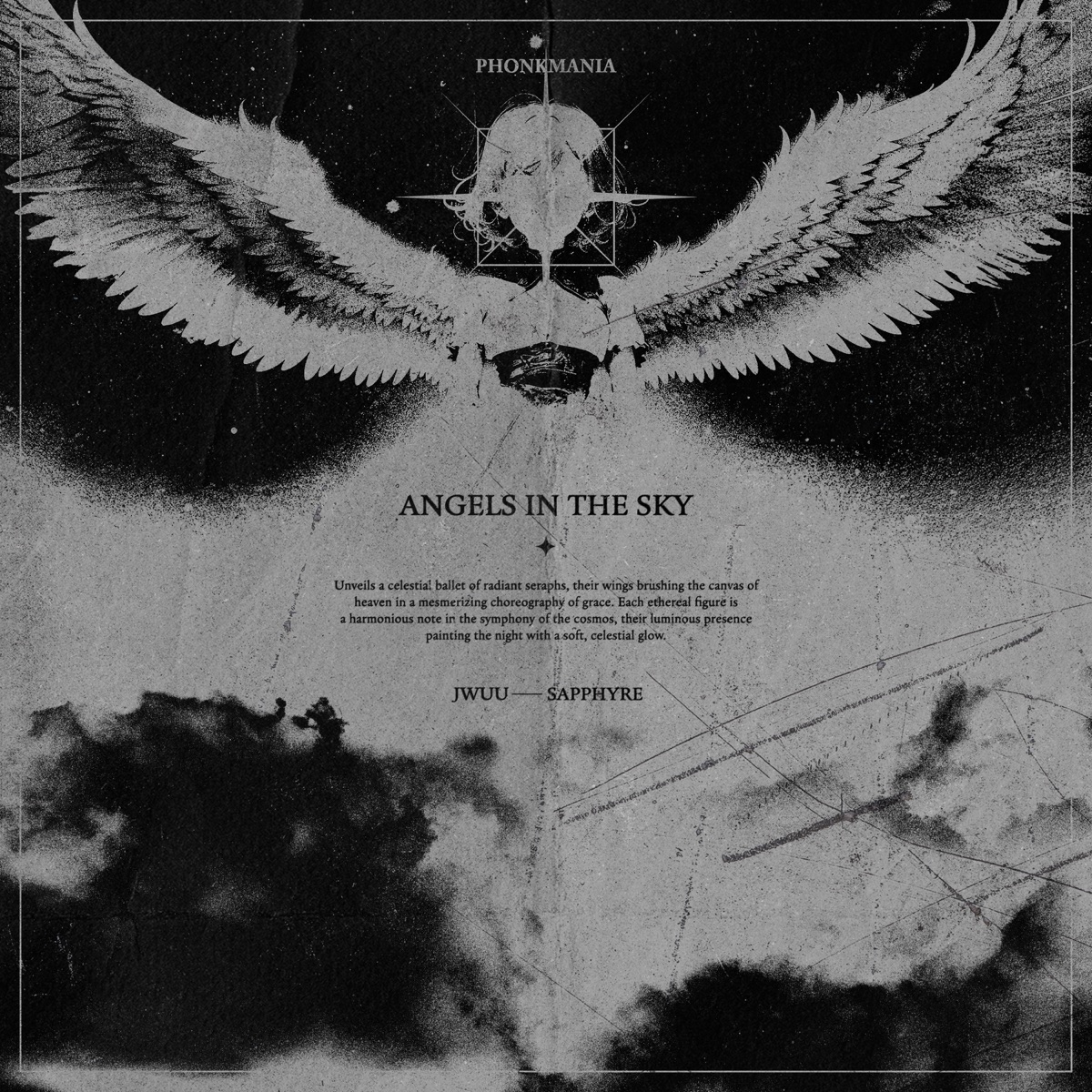 Angels In the Sky - Single by sapphyre & JWUU album cover