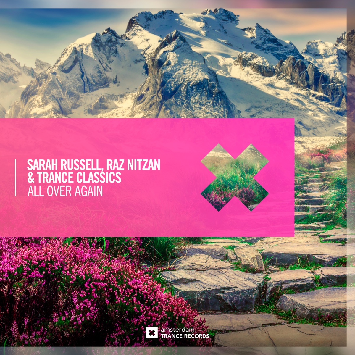 All over Again - Single by Sarah Russell, Raz Nitzan & Trance Classics album cover